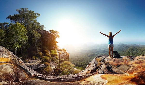 Activity-Backpacker-Hike-View