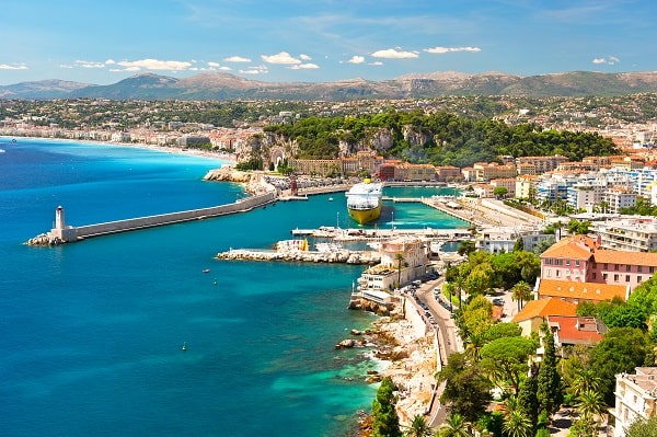 View of Nice, France