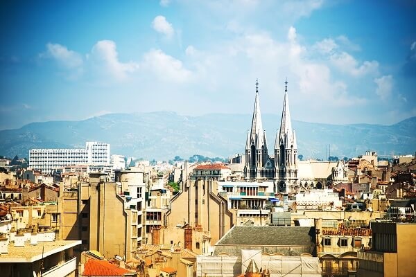 View of Marseille, France