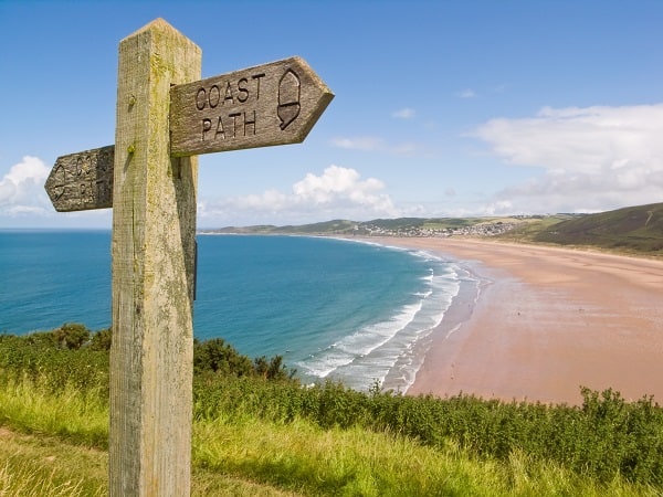 Woolacombe Beach, Devon UK